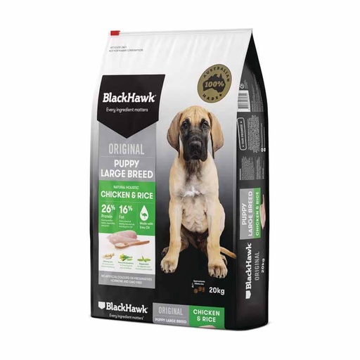 [PC00209] Blackhawk Puppy Large Breed Chicken 20Kg