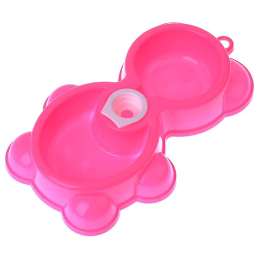 [PC00781] Feeding bowl plastic DS with bottle trade(AL)