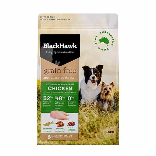 [PC00193] Blackhawk Adult Grain Free Chicken 07kg