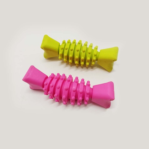 Toy Fish Bone Chewable With Gear Ring