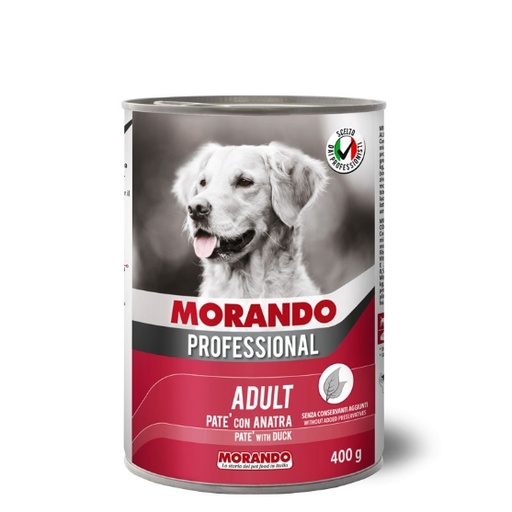 [IR00053] Morando Professional Dog Adult Pate With Duck 400g