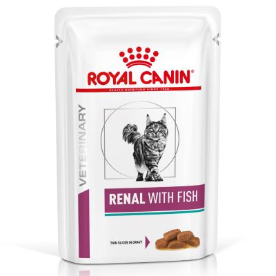 [PC04093] Royal Canin Cat Renal Pouch With Fish 85g
