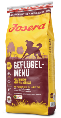 [PC02388] Josera Adult Geflugel Menu 15Kg