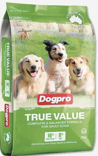 [PC02640] Dogpro Adult True Value 20Kg