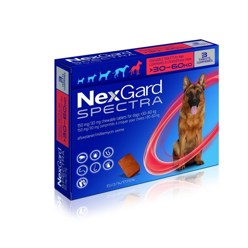 [PC02703] Nexgard Spectra 30-60Kg - XL