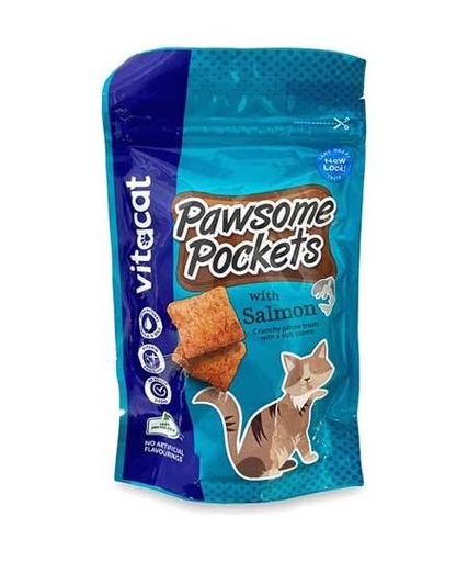 [PC02774] Vitacat Pawsome Pockets Treats 65g