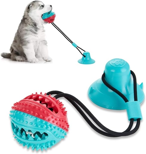 [PC02935] Toy Tug Ball With Suction Cup