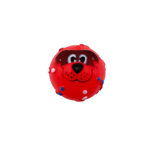 [PC03020] Toy Ball Squeaky With Dog Face