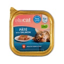 Vitacat Pate with Salmon 100g