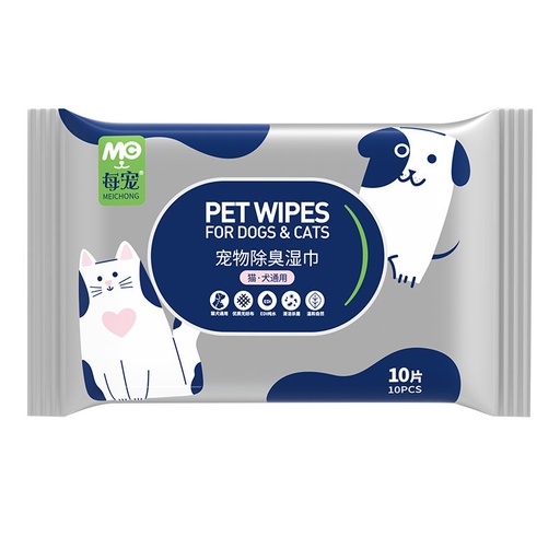 [PC03492] Pet Wipes For Dog & Cats 10 pcs