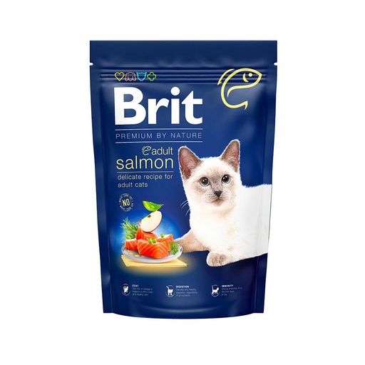 [PC03709] Brit PBN Cat Adult Salmon 1.5Kg