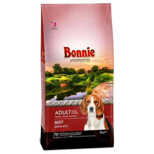 Bonnie Adult Beef 15Kg