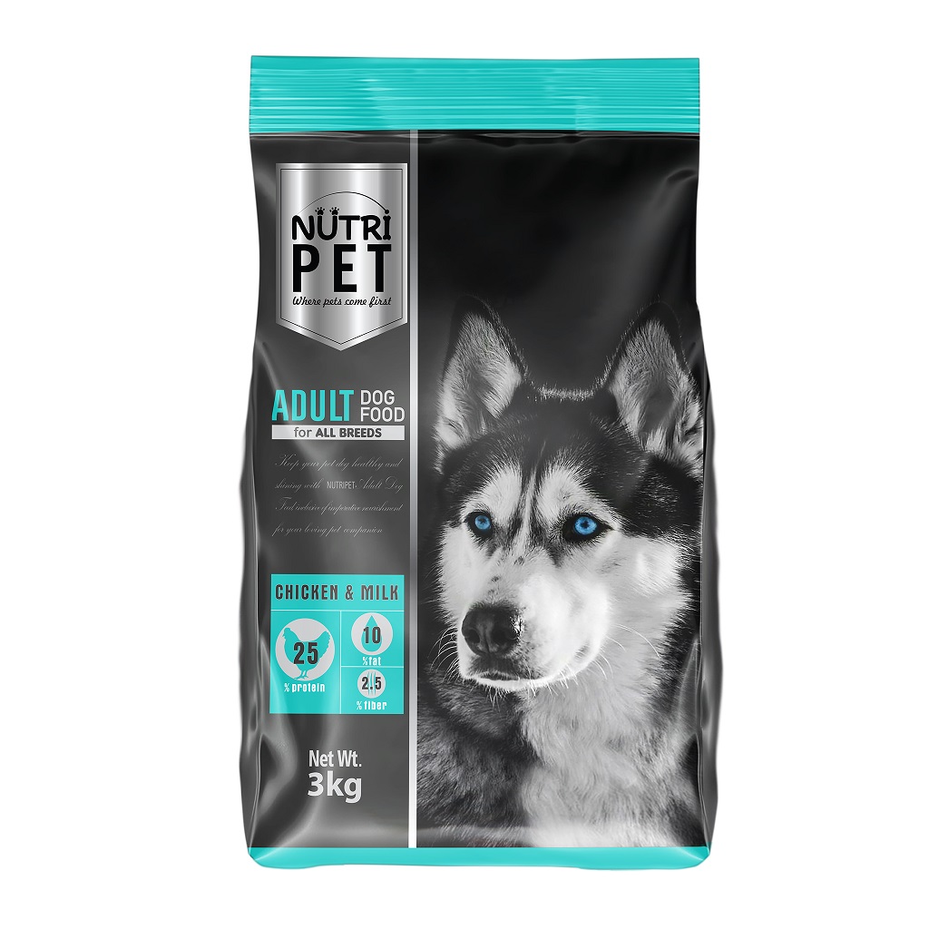 [PC03072] Nutri Pet Adult Chicken & Milk 3Kg, Rs.3,150.00, OPD Rs.3,150.00