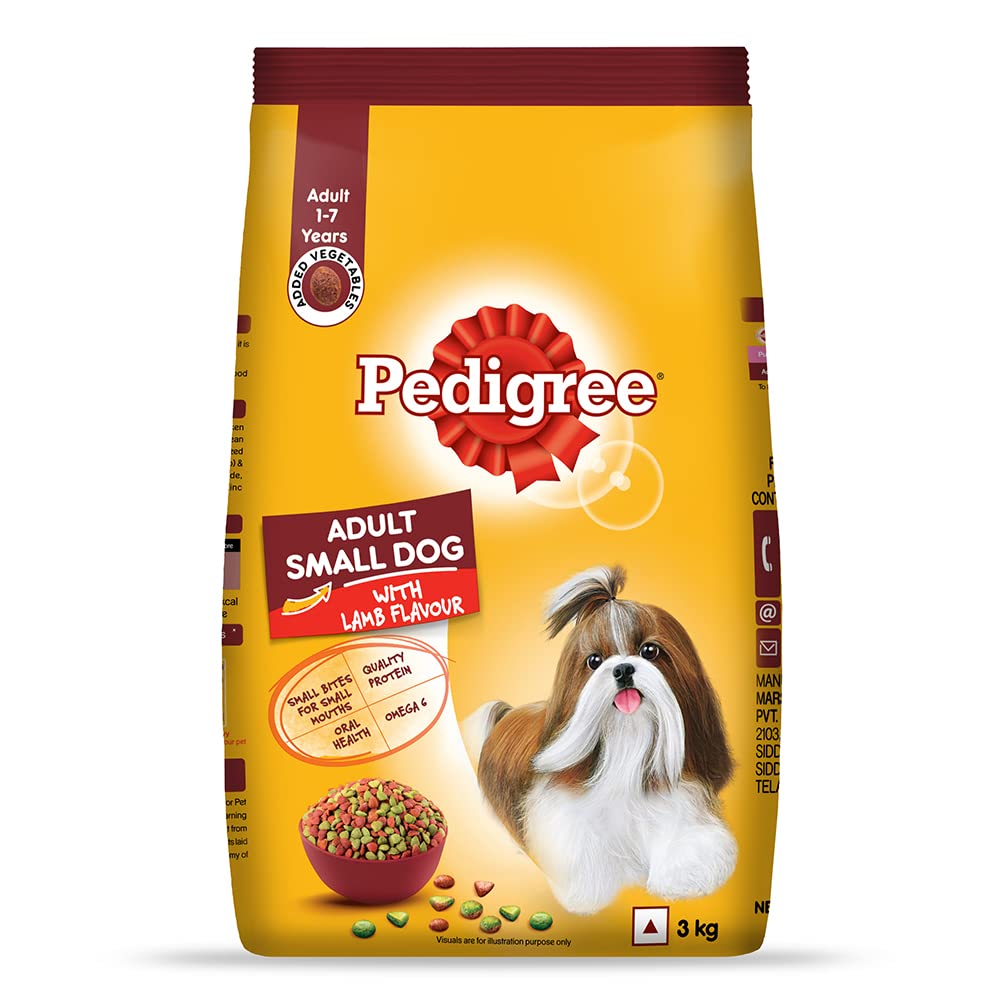 [PC01558] Pedigree Adult Small Breed 3Kg, Rs.2,400.00