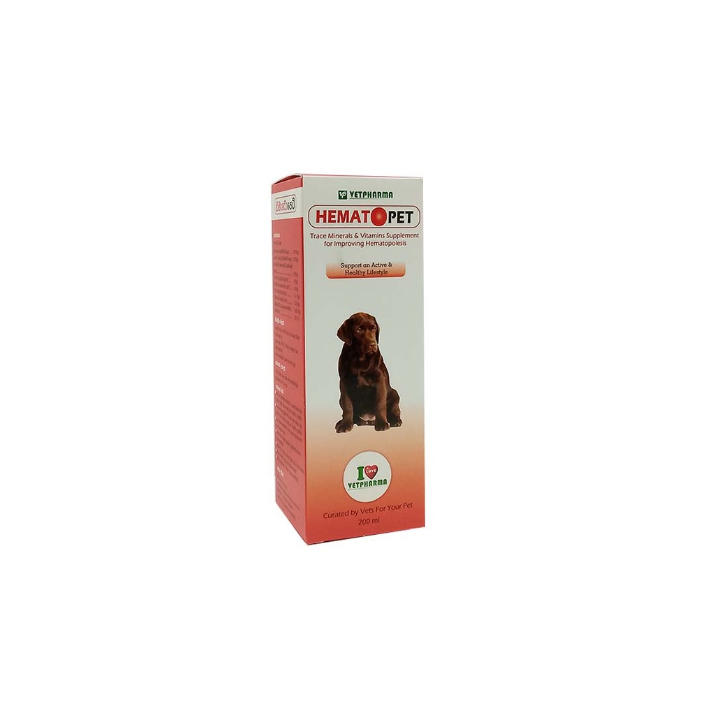 [PC02856] Vetpharma Hemato Pet 200ml, Rs.1,000.00, OPD Rs.1,000.00